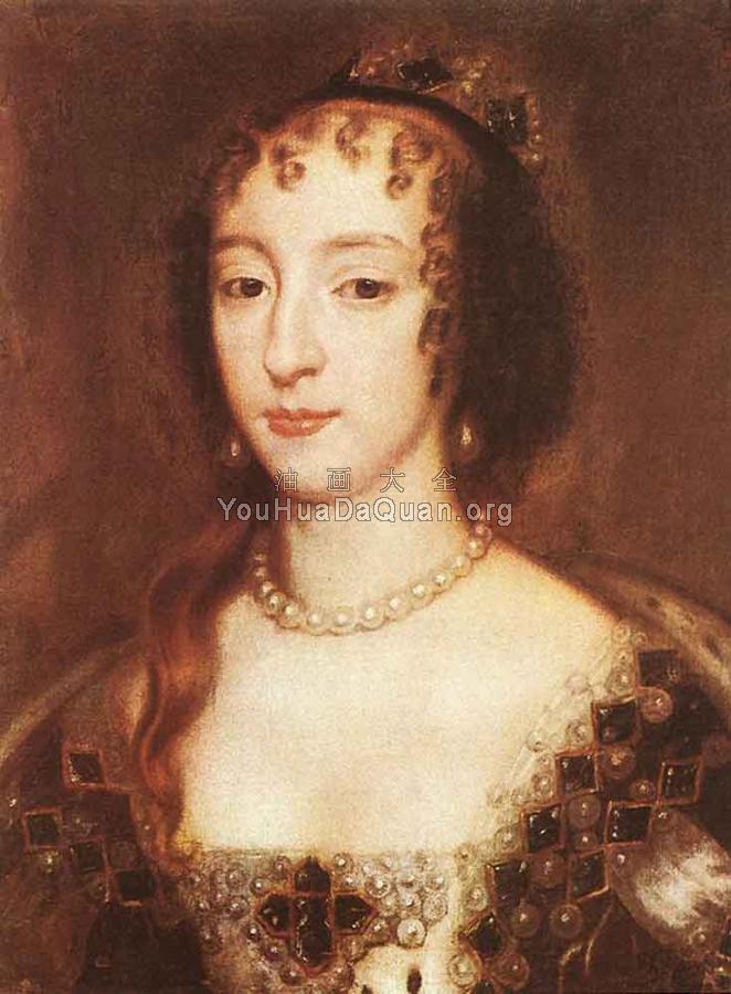 Henrietta Maria Of France Queen Of England - 彼得·李里爵士